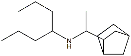 (1-{bicyclo[2.2.1]heptan-2-yl}ethyl)(heptan-4-yl)amine Structure