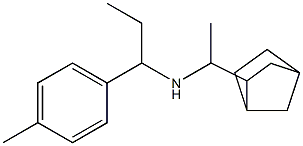 (1-{bicyclo[2.2.1]heptan-2-yl}ethyl)[1-(4-methylphenyl)propyl]amine