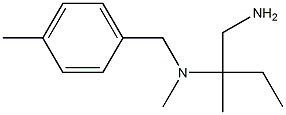 (1-amino-2-methylbutan-2-yl)(methyl)[(4-methylphenyl)methyl]amine