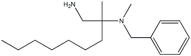 (1-amino-2-methylnonan-2-yl)(benzyl)methylamine Structure