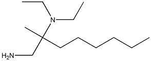 (1-amino-2-methyloctan-2-yl)diethylamine Struktur