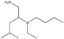 (1-amino-4-methylpentan-2-yl)(butyl)ethylamine|