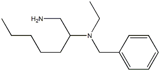 (1-aminoheptan-2-yl)(benzyl)ethylamine Structure