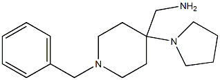 (1-benzyl-4-pyrrolidin-1-ylpiperidin-4-yl)methylamine|