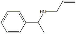 (1-phenylethyl)(prop-2-en-1-yl)amine,,结构式