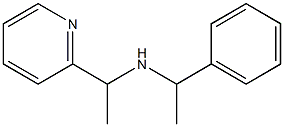 (1-phenylethyl)[1-(pyridin-2-yl)ethyl]amine Structure