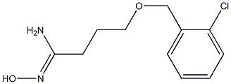 (1Z)-4-[(2-chlorobenzyl)oxy]-N'-hydroxybutanimidamide