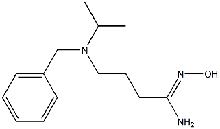 (1Z)-4-[benzyl(isopropyl)amino]-N'-hydroxybutanimidamide|