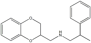 (2,3-dihydro-1,4-benzodioxin-2-ylmethyl)(2-phenylpropyl)amine