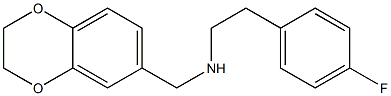 (2,3-dihydro-1,4-benzodioxin-6-ylmethyl)[2-(4-fluorophenyl)ethyl]amine