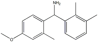 (2,3-dimethylphenyl)(4-methoxy-2-methylphenyl)methanamine 化学構造式