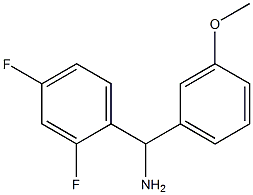  (2,4-difluorophenyl)(3-methoxyphenyl)methanamine