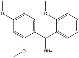 (2,4-dimethoxyphenyl)(2-methoxyphenyl)methanamine