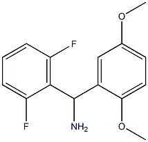 (2,6-difluorophenyl)(2,5-dimethoxyphenyl)methanamine