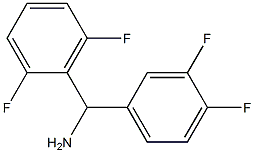  (2,6-difluorophenyl)(3,4-difluorophenyl)methanamine