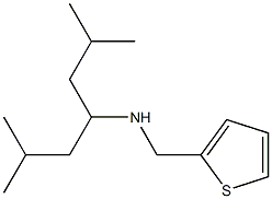 (2,6-dimethylheptan-4-yl)(thiophen-2-ylmethyl)amine