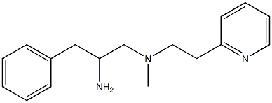 (2-amino-3-phenylpropyl)(methyl)[2-(pyridin-2-yl)ethyl]amine