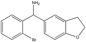 (2-bromophenyl)(2,3-dihydro-1-benzofuran-5-yl)methanamine