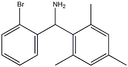  (2-bromophenyl)(2,4,6-trimethylphenyl)methanamine