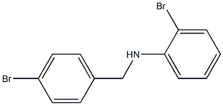 (2-bromophenyl)(4-bromophenyl)methylamine 化学構造式