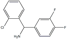 (2-chlorophenyl)(3,4-difluorophenyl)methanamine