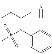 (2-cyanophenyl)-N-(3-methylbutan-2-yl)methanesulfonamide