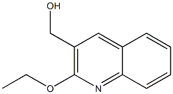 (2-ethoxyquinolin-3-yl)methanol 化学構造式