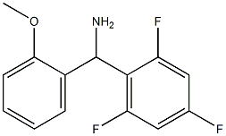 (2-methoxyphenyl)(2,4,6-trifluorophenyl)methanamine 化学構造式