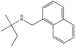 (2-methylbutan-2-yl)(naphthalen-1-ylmethyl)amine Struktur