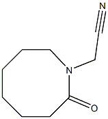 (2-oxoazocan-1-yl)acetonitrile Struktur