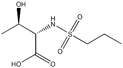  (2S,3R)-3-hydroxy-2-[(propylsulfonyl)amino]butanoic acid