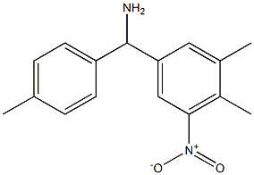 (3,4-dimethyl-5-nitrophenyl)(4-methylphenyl)methanamine