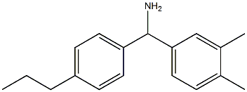  (3,4-dimethylphenyl)(4-propylphenyl)methanamine