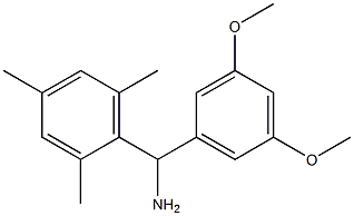 (3,5-dimethoxyphenyl)(2,4,6-trimethylphenyl)methanamine