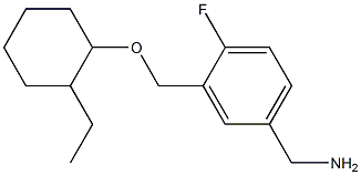  (3-{[(2-ethylcyclohexyl)oxy]methyl}-4-fluorophenyl)methanamine