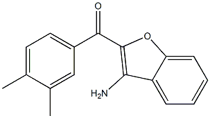 (3-amino-1-benzofuran-2-yl)(3,4-dimethylphenyl)methanone