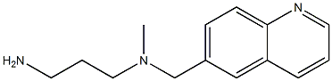 (3-aminopropyl)(methyl)(quinolin-6-ylmethyl)amine