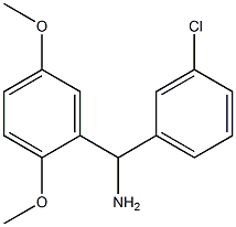  (3-chlorophenyl)(2,5-dimethoxyphenyl)methanamine