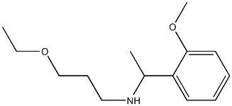 (3-ethoxypropyl)[1-(2-methoxyphenyl)ethyl]amine