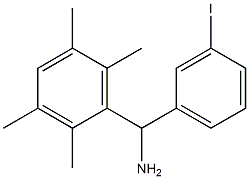 (3-iodophenyl)(2,3,5,6-tetramethylphenyl)methanamine|