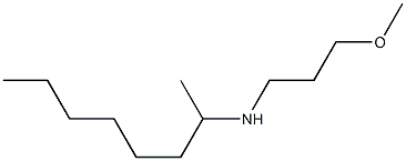 (3-methoxypropyl)(octan-2-yl)amine 结构式