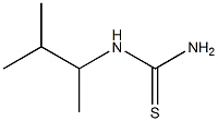(3-methylbutan-2-yl)thiourea Structure