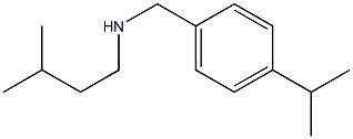 (3-methylbutyl)({[4-(propan-2-yl)phenyl]methyl})amine