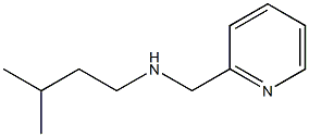 (3-methylbutyl)(pyridin-2-ylmethyl)amine Structure