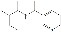 (3-methylpentan-2-yl)[1-(pyridin-3-yl)ethyl]amine Structure
