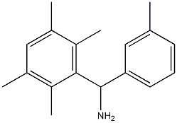 (3-methylphenyl)(2,3,5,6-tetramethylphenyl)methanamine