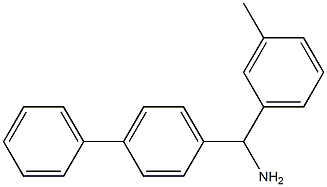  (3-methylphenyl)(4-phenylphenyl)methanamine
