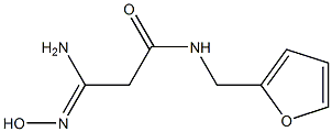 (3Z)-3-amino-N-(2-furylmethyl)-3-(hydroxyimino)propanamide|