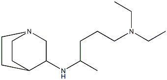  (4-{1-azabicyclo[2.2.2]octan-3-ylamino}pentyl)diethylamine