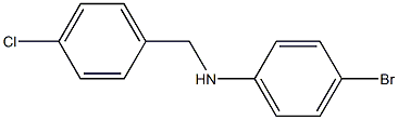 (4-bromophenyl)(4-chlorophenyl)methylamine,,结构式